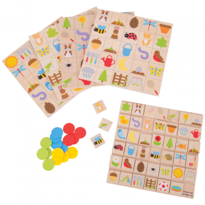 Дървено бинго - Градина