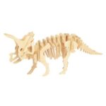 Дървен 3D пъзел - Праисторическа земя - Трицерат - Image 6