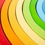 Дървена подредба Дъга - голяма - Image 5