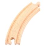Bigjigs - Дървени ЖП релси - Дълги извити - Image 4
