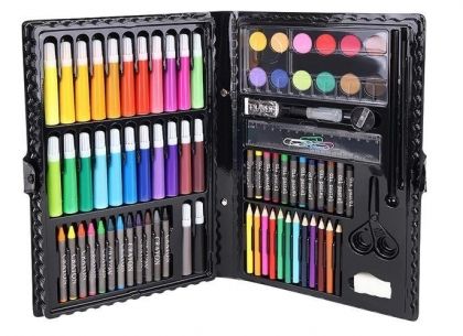 Творчески комплект за рисуване с 86 включени елемента