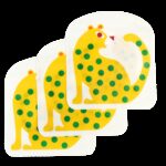 Комплект пликове за закуска - Леопардови