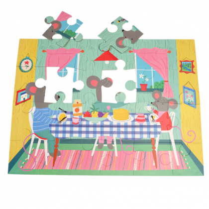 Rex London - Пъзел - Мишка в къща