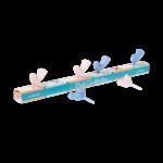 Поставка за свещи за торта - Птички - Image 3