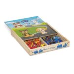 Melissa & Doug - Дървен комплект за игра с магнити - Пес Патрул