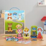 Melissa & Doug - Дървен комплект за игра с магнити - Пес Патрул - Image 3