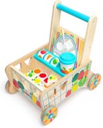 Melissa & Doug - Дървена количка - сортер с хранителни продукти - Image 6