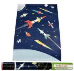 Rex London - Светещ в тъмното плакат - Космическа ера