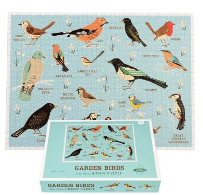 Пъзел 1000 части - Градински птици