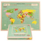 Пъзел 1000 части - Карта на света