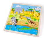 Дървен пъзел със звуци - Сафари - Image 4