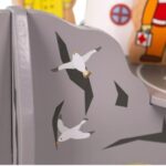 Дървен влаков тунел с фар - Image 10