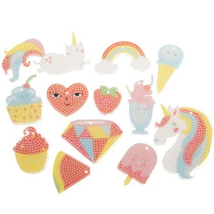 Мозайка с диаманти и ключодържатели