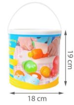 Дървени играчки за готвене - Плодове и зеленчуци с кофа - Image 10