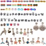 Креативен комплект с мъниста за изработка на гривни - 107 части - Kruzzel - Image 5