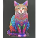 Дървен пъзел - Котка - Image 6