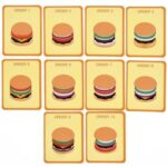 Детски сортер дървен бургер - Kruzzel - Image 3