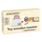 Детски дървен тостер - аксесоар за детска кухня - Kruzzel - Image 5