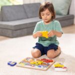 Детски масивен мъзел 6 части - Строителни машини - Melissa & Doug - Image 10