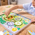 Пъзел Animal Chase I-Spy с дървени зъбни колел - Image 2