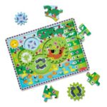 Пъзел Animal Chase I-Spy с дървени зъбни колел - Image 9