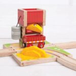 Bigjigs Допълнение за влакче с релси - Пясъчна к - Image 10