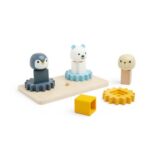 Дървена ЕКО игра за сортиране - Арктика - Image 7
