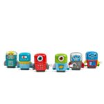 Bigjigs Мини роботи с механизъм за навиване (синьо-зелено) - Image 7