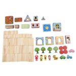 Дървен конструктор - къща - KRUZZEL - Image 2