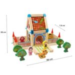 Дървен конструктор - къща - KRUZZEL - Image 4