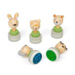 Дървени печати с мастило - Bigjigs - Image 10