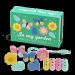 Комплект гривни с дървени мъниста - В моята градина - Rex London - Image 5