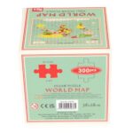 Пъзел (300 части) - Карта на света - Rex London - Image 5