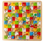 Bigjigs - Дървена игра - Змии и стълби - Image 9