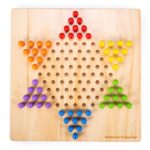 Bigjigs - Дървена настолна игра - Китайски шах - Image 2