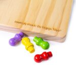 Bigjigs - Дървена настолна игра - Китайски шах - Image 8