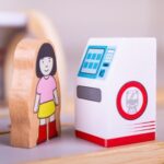 Bigjigs - Влаков комплект - Дървена подземна станция - Image 9