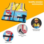 Bigjigs - Детски карнавален костюм Малък строител - Image 8