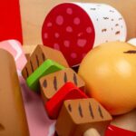 Bigjigs - Дървен детски комплект за готвене - Месни продукти - Image 4