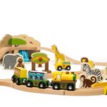 Bigjigs - Дървен ЖП комплект - Сафари - Image 10