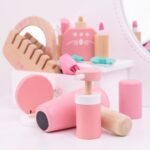 Bigjigs - Дървен козметичен комплект в несесерче - Image 7