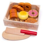 Bigjigs - Дървен комплект - Нарежи сладкишите - Image 8