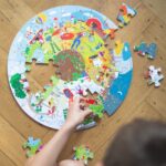 Bigjigs - Дървен кръгъл пъзел - Сезони - Image 8
