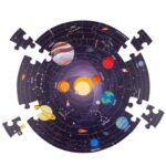 Bigjigs - Дървен кръгъл пъзел - Слънчевата система - Image 6