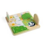 Bigjigs - Дървен пъзел - Горска криеница - Image 3