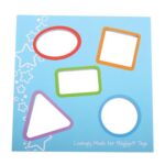 Bigjigs - Дървен сортер с цветни геометрични фигурки - Image 7