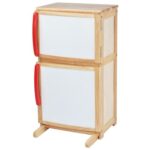 Bigjigs - Дървен хладилник за детска кухня