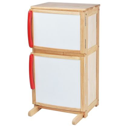 Bigjigs - Дървен хладилник за детска кухня