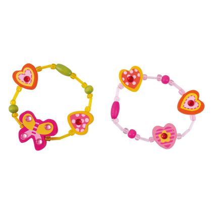 Bigjigs - Дървена гривничка - Различни видове