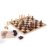 Bigjigs - Дървена игра 2 в 1 - Шах и дама - Image 3